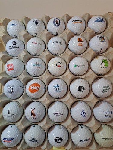 Logo golf balls lot 016 - 30,