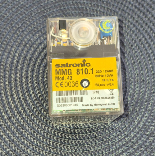Honeywell satronic mmg - honeywell, 810.1