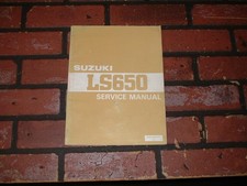 GENUINE SUZUKI LS650 WORKSHOP