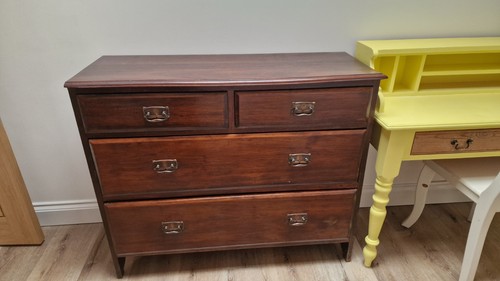 Antique oak chest - chest, of