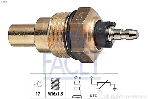 Coolant temperature sensor - temperature,