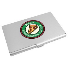 'Pizza Appreciation Society' Business Card Holder (CH00049687)