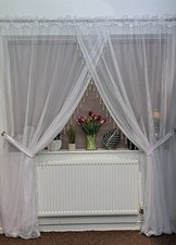 Honeycomb Net Curtain With