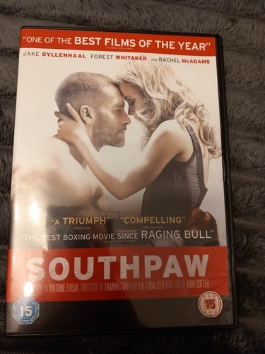 Southpaw dvd 2015 starring - southpaw,