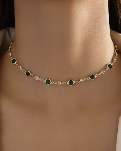 Vintage green rhinestone - vintage, decor