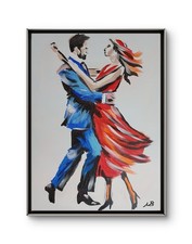 DANCING PARTNERS 12x16