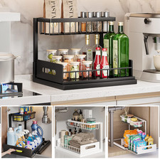 2 Tier Pull Out Basket Kitchen