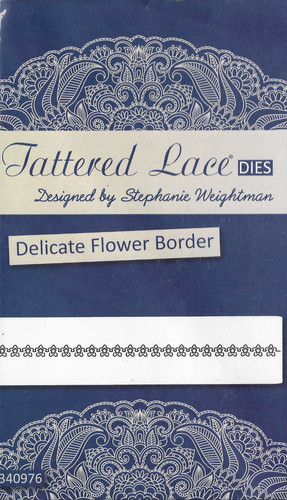 Tattered lace delicate flower - tattered,