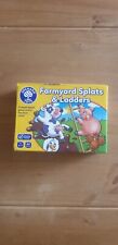 Orchard Toys game, Farmyard Splats & Ladders age 4-7 years, complete (S7)