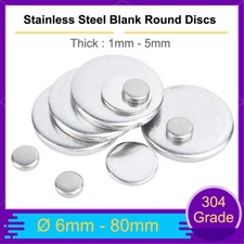 Stainless Steel Blank Round