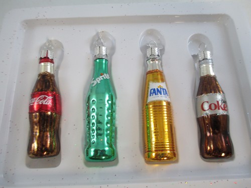 Coca cola blown glass - blown,