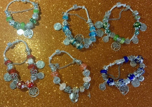 Charm bracelet murano - charm,