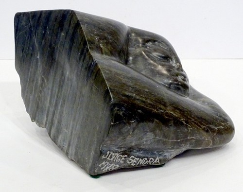 Carved stone vintage - carved, abstract