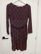 Ingenue Navy & Rust Geometric