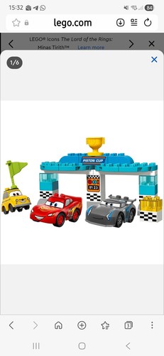 Lego duplo 10857 disney cars - duplo,