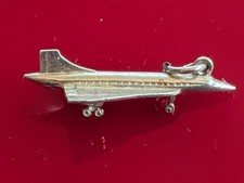 Sterling Silver Concorde Jet