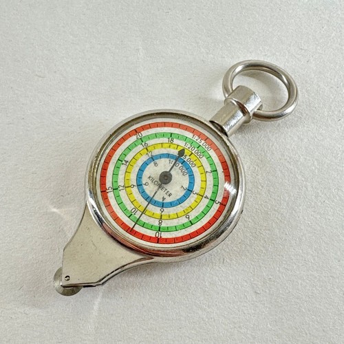 Vintage opisometer map - opisometer,