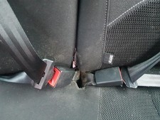 Citroen DS3 Mk1 09-16 Left Dual Rear Seat Belt Anchor Buckle 8975 TF A72643