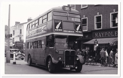 Vintage london bus - bus, 749