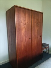 Stag cantata John & Sylvia Reid teak wardrobe mid century vgc vintage