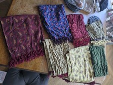 Tootal Scarf X 7 Job Lot Vtg