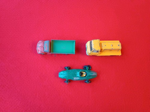 Three vintage dinky vehicles - three,