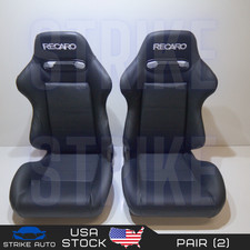 Recaro style leather - recaro, black