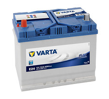 Varta e24 car battery 12v - varta,