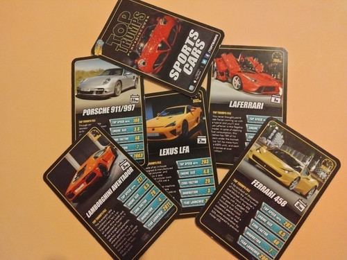2022 top trumps sports cars - trumps,