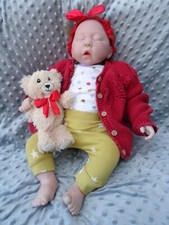 REBORN BABY GIRL DOLL WITH PRETTY CLOTHES
