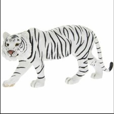 Tiger Figurine - White
