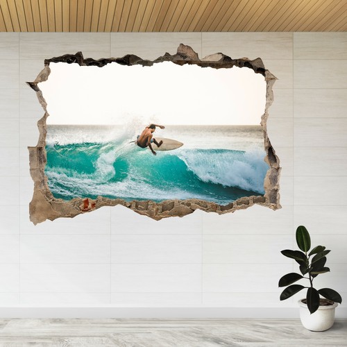 Surfer riding waves - surfer, in