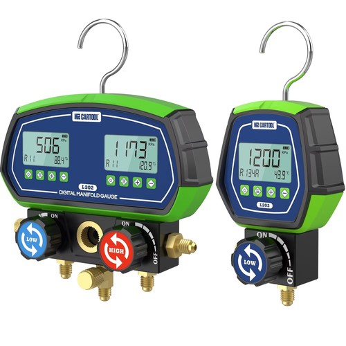 Refrigeration digital manifold - refrigeration,