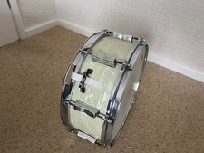 Vintage Ludwig late 50’s WFL Classic 5”x14” White Marine Pearl Snare Drum