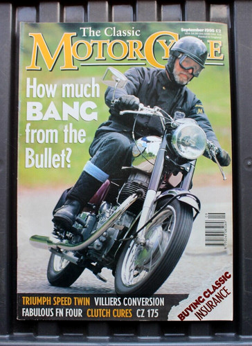 Classic motorcycle sept 1995 - classic,