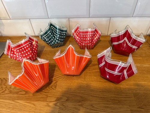 Vintage handkerchief glass - vintage,