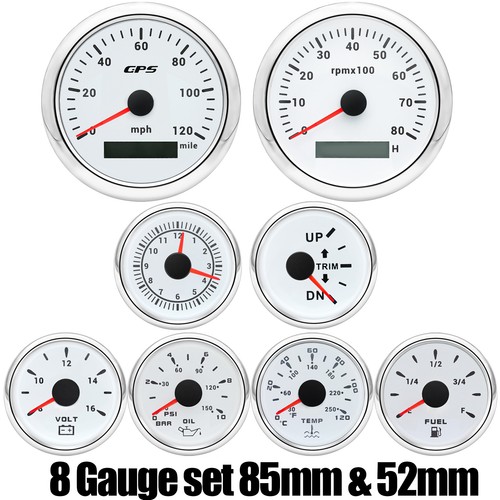 Gauge set 85mm gps - set,