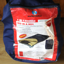 OUTLANDER 3 IN 1 COMBO BED IN A BOX IDEAL FOR CAMPING OVER NIGHTS