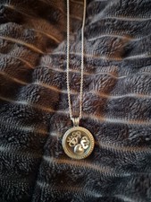 Pandora Silver Floating Locket Pendant Genuine with 4 Beautiful Charms