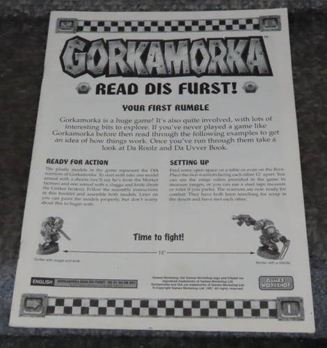Gorkamorka read dis first - gorkamorka, 1997