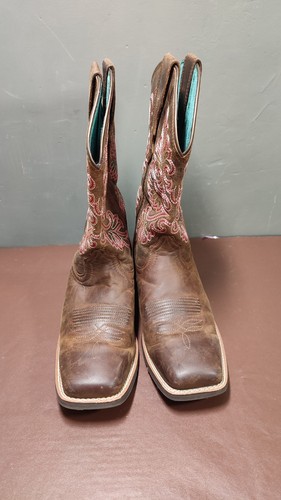 Ariat brown embroidered - brown,