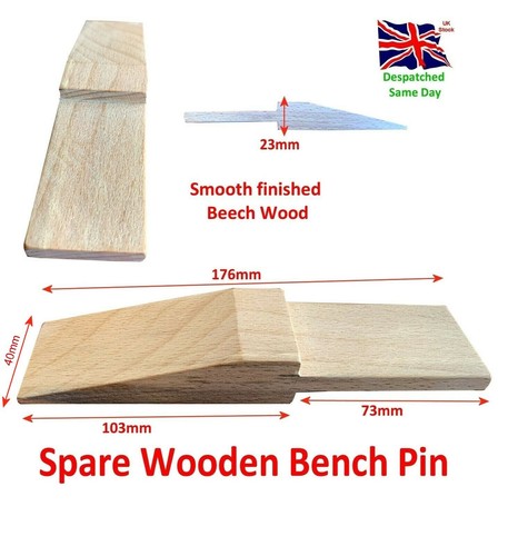 Replacement wooden bench - replacement, pin
