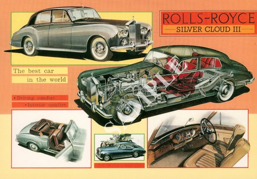 1960s car classic print - 1960s,