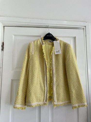Zara textured tweed blazer - textured,