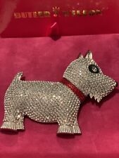 Butler & Wilson Large Vintage Scottie Dog Brooch