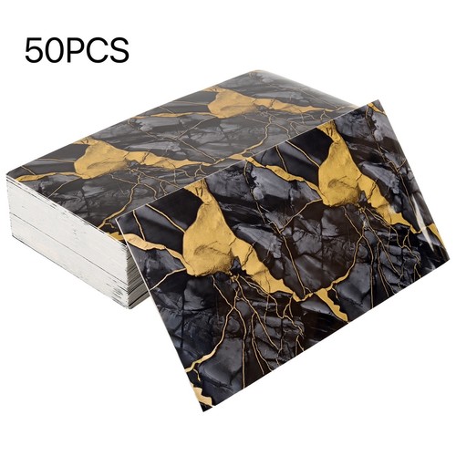 50pcs marble self adhesive - 50pcs, self-adhesive
