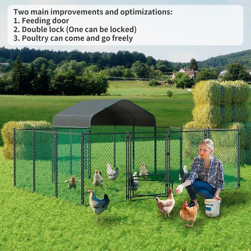 Giant chicken coop - coop, metal