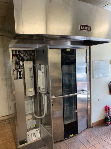 Baxter double rack oven
