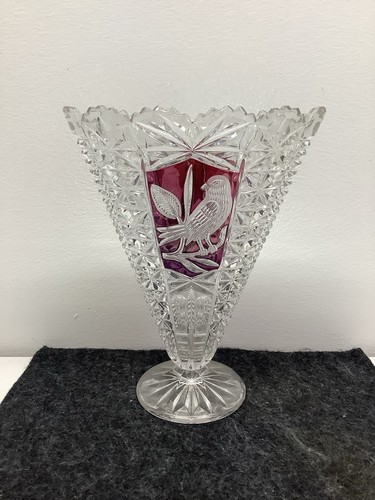 Vintage hofbauer byrd fan vase - byrd,