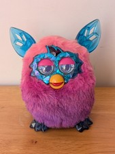 Hasbro Furby Boom Crystal Series Pink/Purple, 2012 Edition - Tested And Working